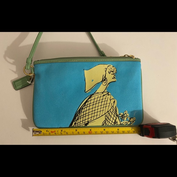NWT Coach Wristlet Bonnie Cashin Bon Print Canvas